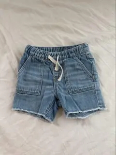 【80cm】 GAP baby デニムショートパンツ