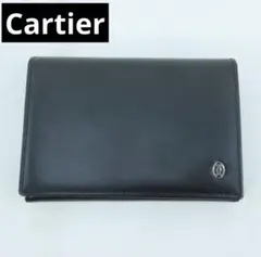 【新品】Cartier/カルティエ カードケース/パスケース ブラックのサムネイル