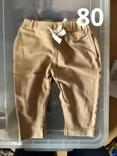 branshes ベージュパンツ サイズ80