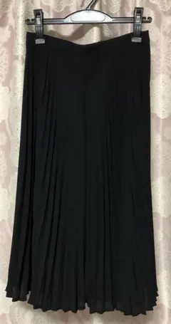 COMPTOIR DES COTONNIERS 黒 プリーツ スカート コトニエのサムネイル