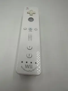 ジャンク　Wiiリモコン、モーションプラス　 ホワイト　白　コントローラー