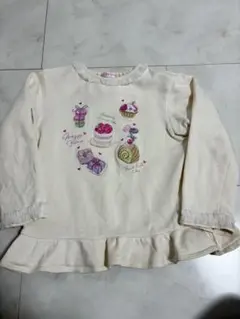 メゾピアノ　トレーナー130 スイーツ