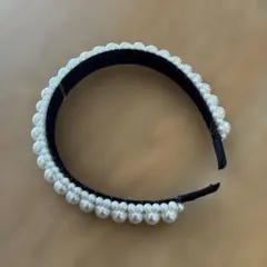 パール風カチューシャ