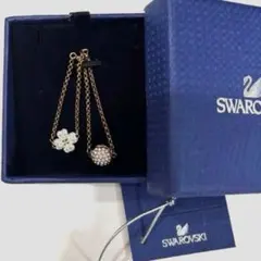 SWAROVSKI スワロフスキー シルバー パール 2連リング 13号 - メルカリ