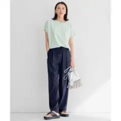 23区　【洗える】2WAYストレッチツイル ワイドパンツ　￥19,910のサムネイル