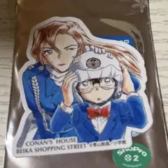 名探偵コナン 萩原千速 コナン百貨店 ステッカー 北栄町 米花商店街