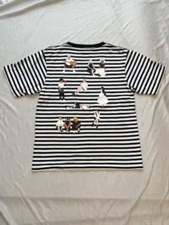 ユニクロ + MoMA ストライプ Tシャツ 半袖