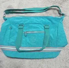 Kipling トートバッグ 2way ターコイズブルーのサムネイル