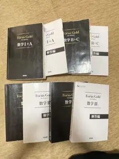 Focus Gold 大学受験数学ⅠAⅡBCⅢ 問題解答(公式集付き)フルセット Focus Gold 大学受験数学ⅠAⅡBCⅢ 問題解答(公式集付き)フルセット