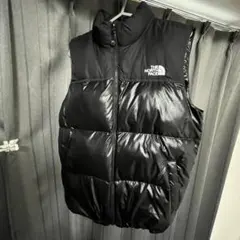 THE NORTH FACE ブラック ダウンベスト　パディングベストのサムネイル