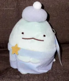 すみっコぐらし ぬいぐるみ 水色 約10cm