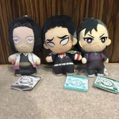 【鬼滅の刃】ともぬい ぬいぐるみ 3体セット タグ付き まとめ売り 柱/隊士