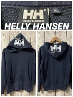 ヘリーハイセン　レディースL パーカー　フルジップ　スウェット