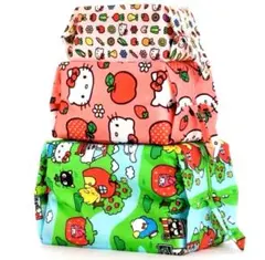 【新品】BAGGU サンリオ ハローキティ 3D Zip Set ポーチ 3点のサムネイル
