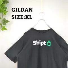 輸入 Tシャツ XL ブラック ビッグプリント US古着 半袖 オーバーサイズ