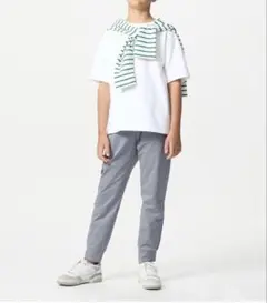 160 新品　ユニクロ ウルトラ　ストレッチ　アクティブ　ジョガー　パンツ