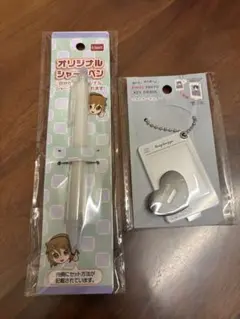 推し活グッズ　インスタ風　2wayフォトキーホルダー　オリジナルシャープペン