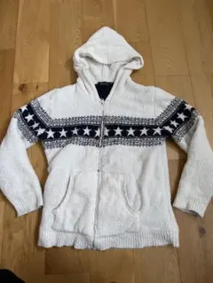 nano universeフード付きジャケット 星柄