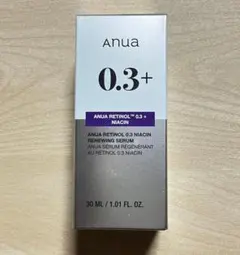 Anua アヌア レチノール 0.3 ナイアシンリニューイングセラム 30mL