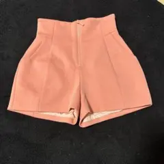 snidel ハイウエストショートパンツ ピンク