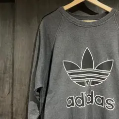 adidas スウェット トレフォイル カナダ製 80s