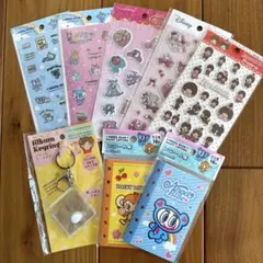 seria シール　モンチッチ　エンジェルブルーシール帳　セボンスター　マリー