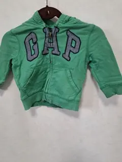 BabyGAP　パーカー　緑　８０cm