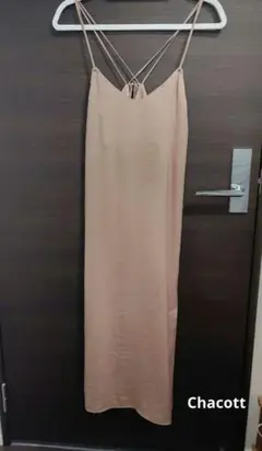 【チャコット】ヴィンテージサテンドレス　Мサイズ