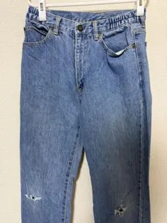 EDWIN ダメージデニム ブルー