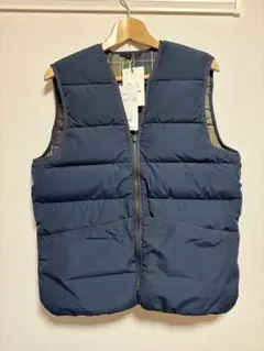 新品未使用 タグ付き　Barbour チェックダウンベスト リバーシブル　L 2026年最新】バブアー ベストの人気アイテム - メルカリ