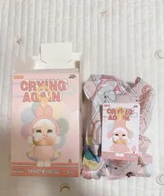 正規品 POPMART クライベイビー ウサギ CRYBABY クライアゲイン