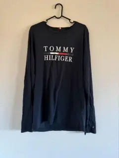 TOMMY HILFIGER ブラック 長袖Tシャツ M
