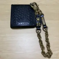 Calee レザーウォレット ウォレットチェーン
