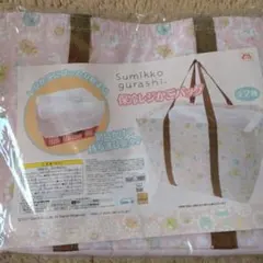 すみっコぐらし 保冷レジかごバッグ ピンク