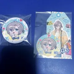 七次元生徒会 まねきねこ トラベルステッカーセット ランダム缶バッジ 叶