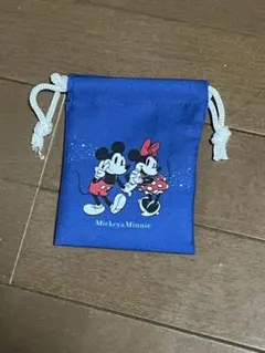 キャンドゥ　ミッキー&ミニー　ミニ巾着のサムネイル