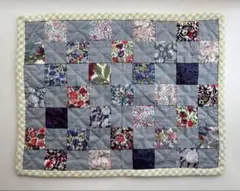 パッチワーク　キルトマット♡ハンドメイド