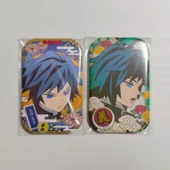 鬼滅の刃 まるかく缶バッジ 冨岡義勇