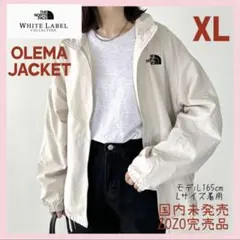 ノースフェイス　オレマジャケット　ホワイトサンド　XL