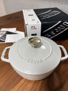 STAUB ワナベ Wa-NABE S スノーフレーク カンパーニュ 16cm - メルカリ