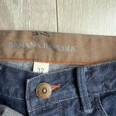 W32 BANANA REPUBLIC ストレートデニム