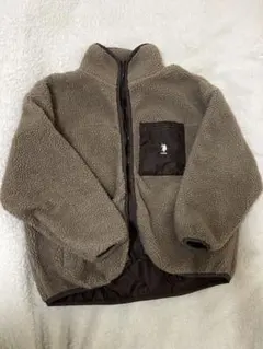 U.S. POLO ASSN. フリースジャケット M ベージュ