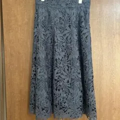 プロポーションボディドレッシング ケミカルレースフレアスカート