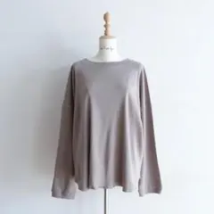 searoomlynn C/Lフライスフットボールトップス アッシュ/FREEのサムネイル