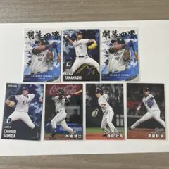 プロ野球チップス　埼玉西武ライオンズ 髙橋光成　箔押し2025-S-47他