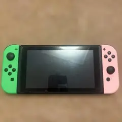 Nintendo Switch 本体 ネオングリーン/パステルピンク