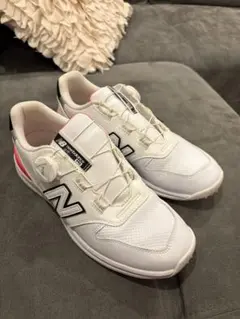 New Balance ゴルフシューズ ホワイト/ピンク