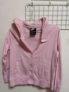 NIKE フルジップパーカー ピンク 150