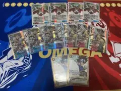 デジモンカード　オメガモン　ウォーグレイモン　メタルガルルモン　八神太一