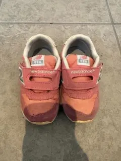 New Balance 996 キッズシューズ ピンク/ブルー